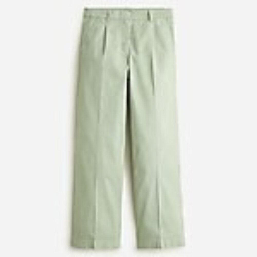 J Crew Tall Pleated Capeside Chino Pant